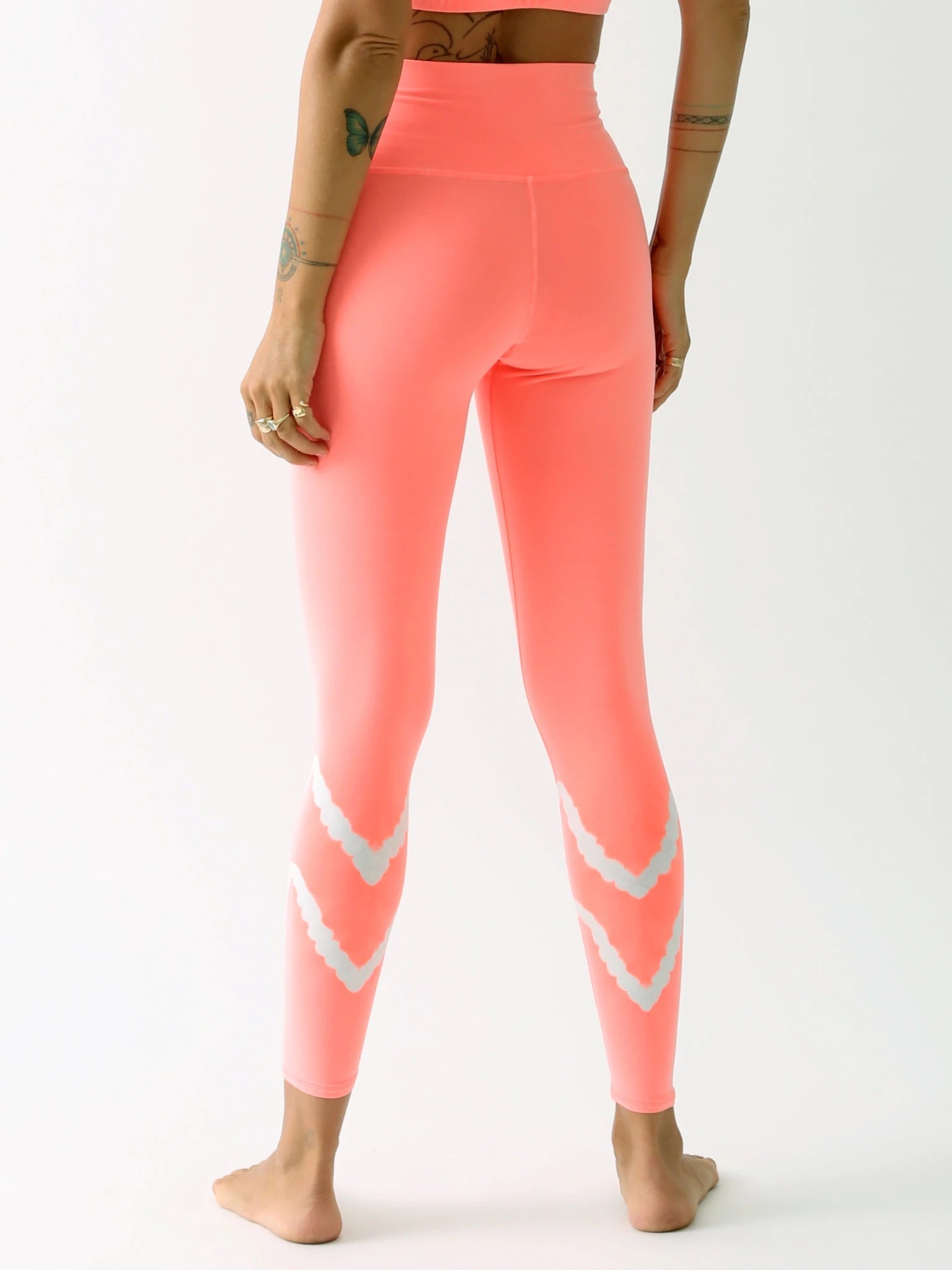 Sunset Leggings - Aperol / Cloud