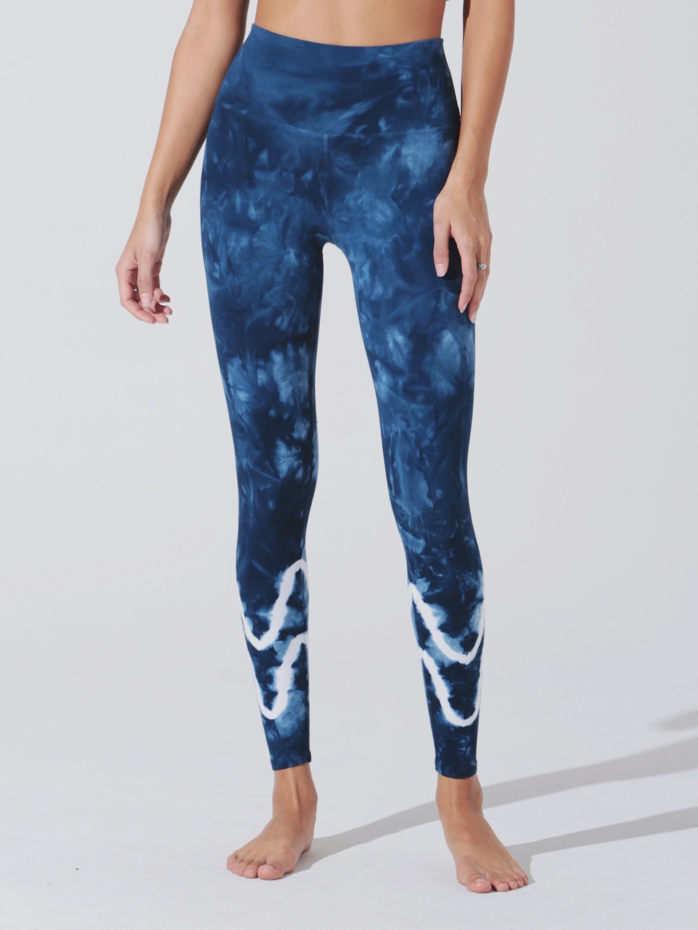 Sunset Leggings - Indigo / Cloud