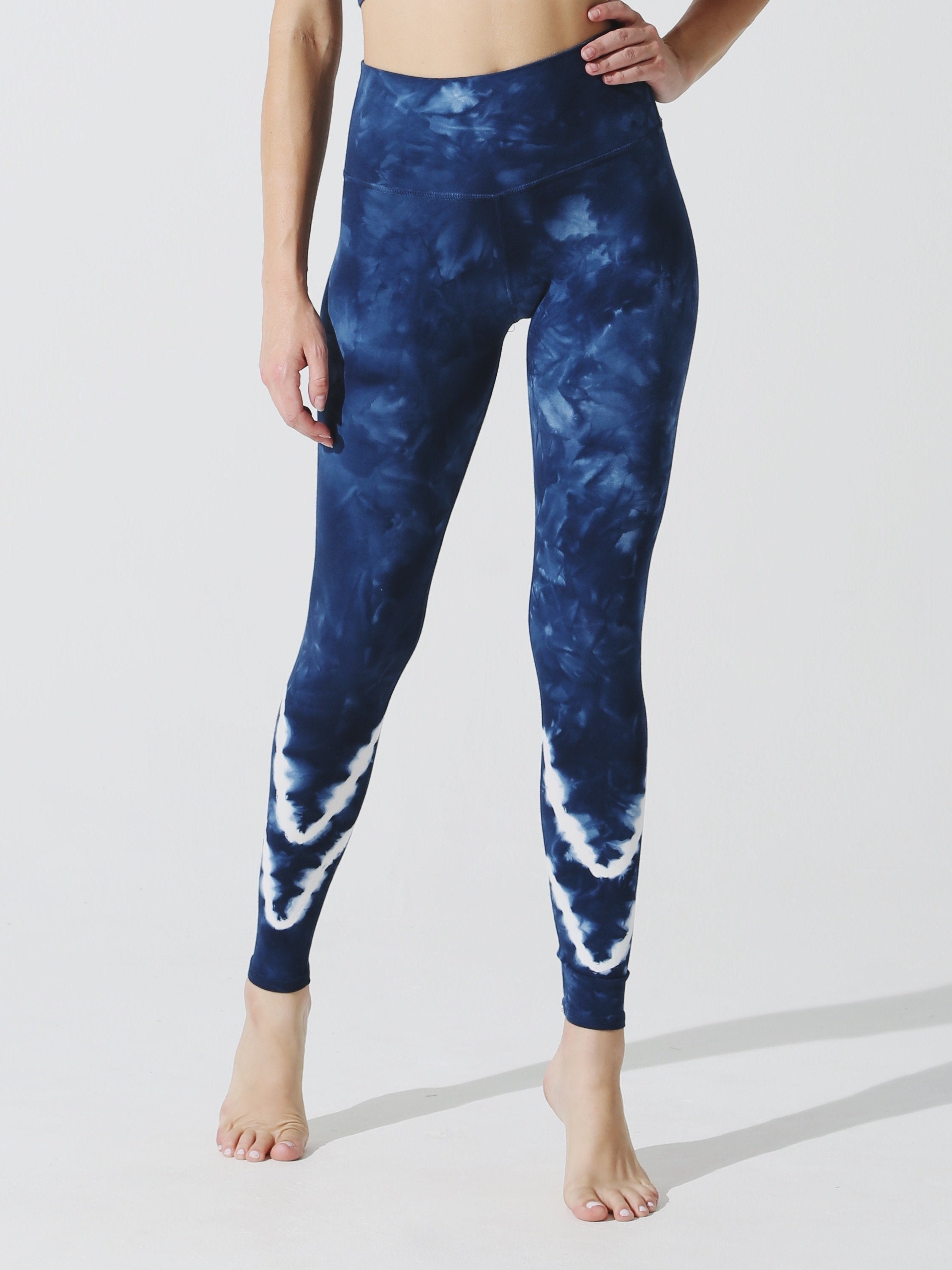 Sunset Leggings - Indigo / Cloud