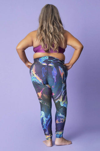 Rainbow Aura Barefoot Legging