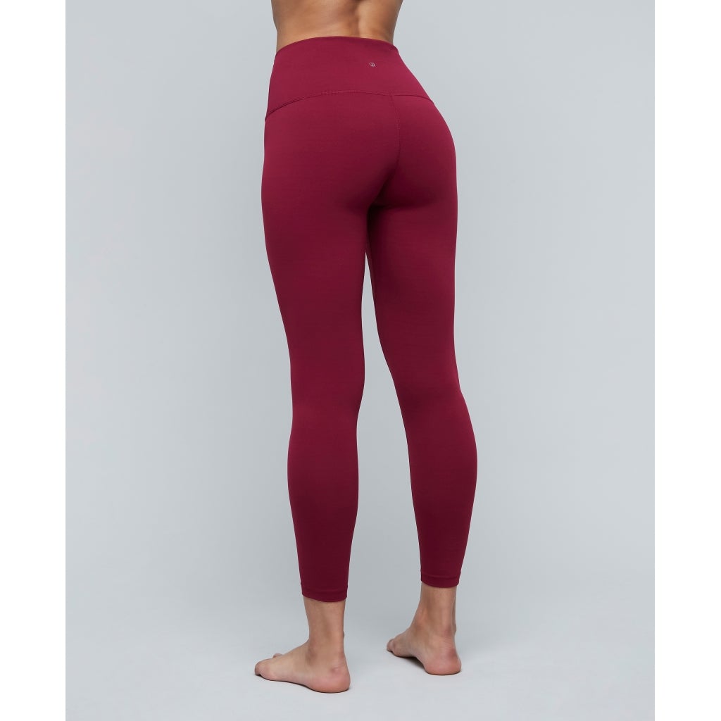 Lunar Luxe Leggings 26" - Persian Red