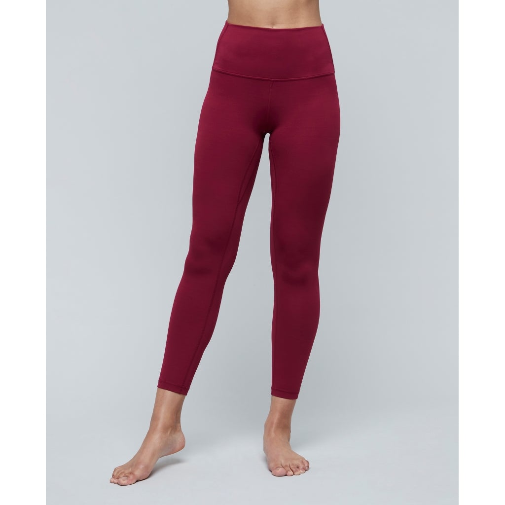 Lunar Luxe Leggings 26" - Persian Red